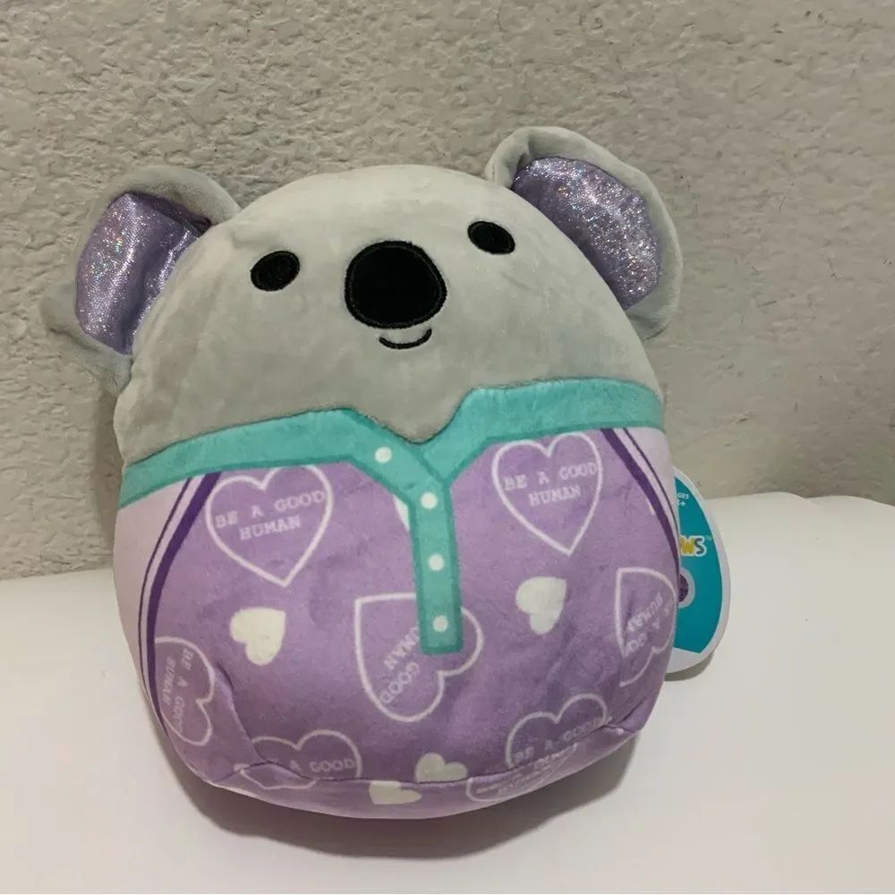 Squishmallows Kirk 8 Koala 8" Plush 2021 Stuffed Animal KellyToy Pajamas PJs Toy